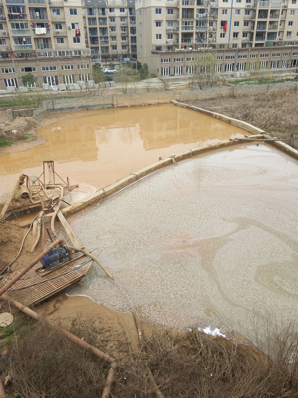 白水沉淀池淤泥清理-厂区废水池淤泥清淤